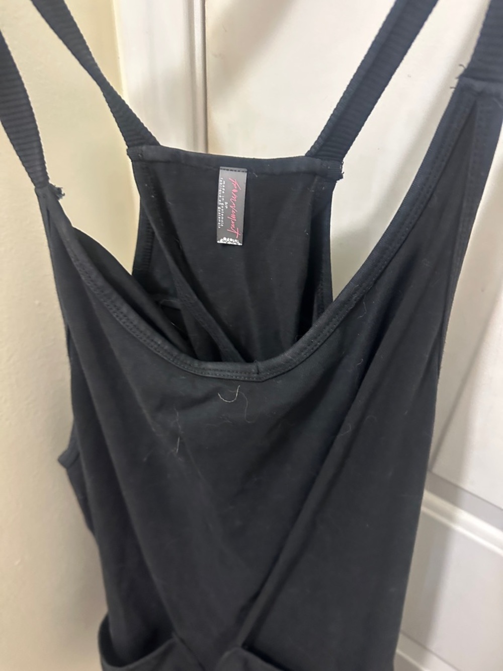 Free people movement romper, skort- Racerback Tank style with Front Pockets - Picture 5 of 7